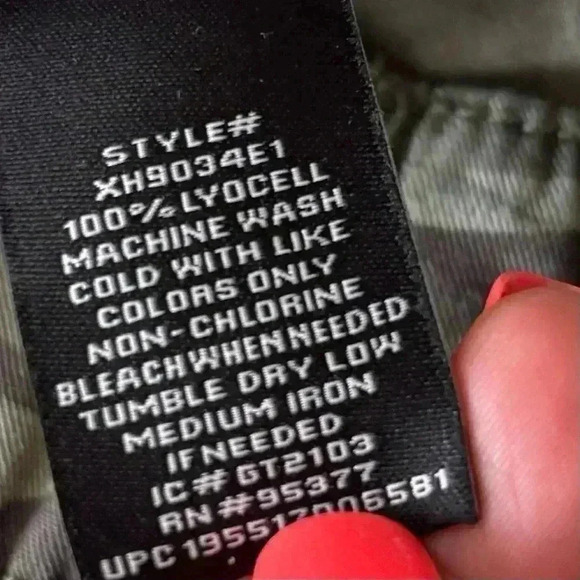 Sanctuary Social Standard Camo Elastic Highrise Pocket Soft Board Shorts Size M - Picture 10 of 12